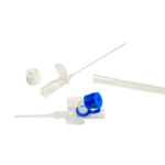 Catetere I.V. / Branule CU SISTEM DE PROTECTIE cu aripioare si port inject G22