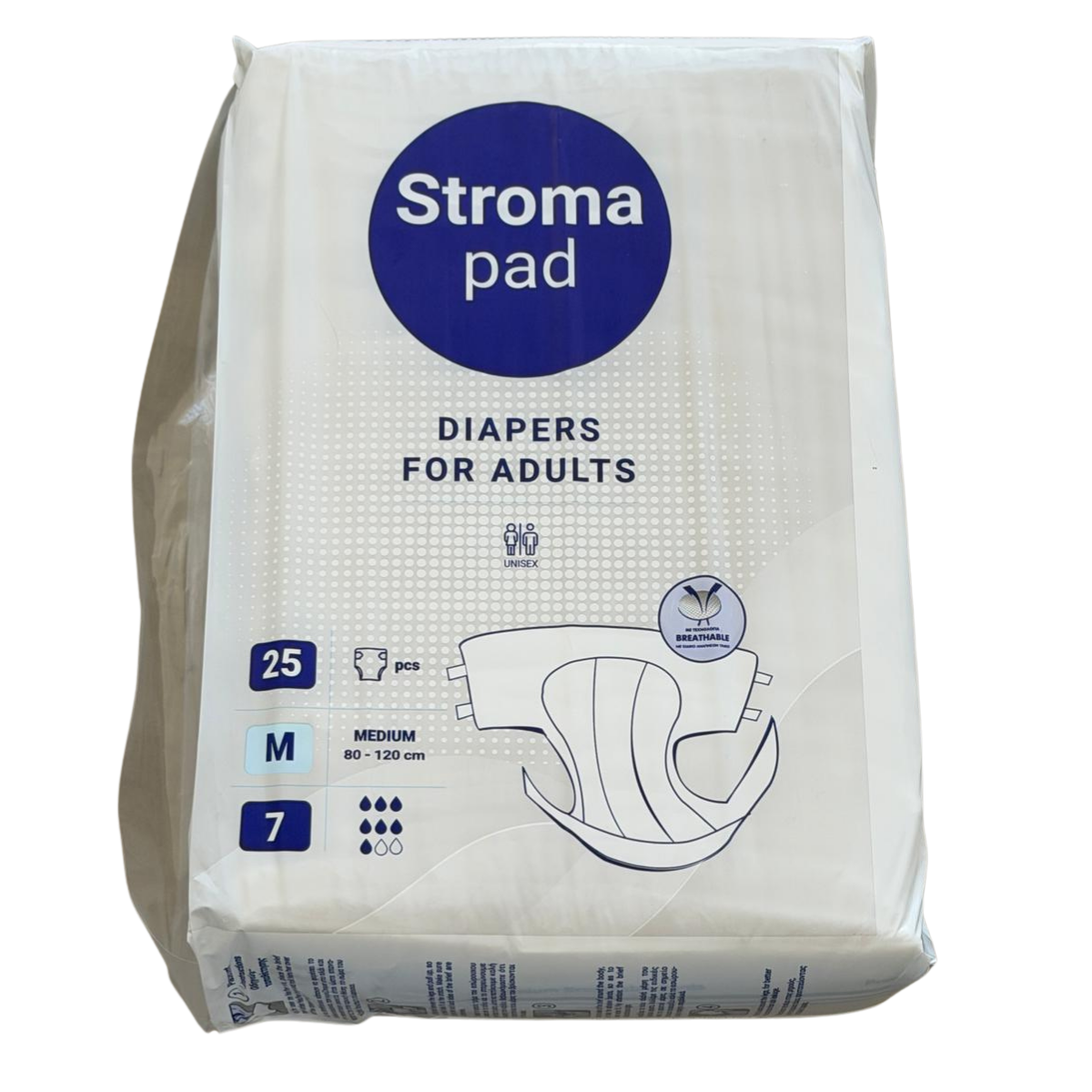 M Scutece pentru incontinenta pentru adulti Personal Care – marimea M - imagine 1