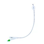 Sonde urinare Foley cu 2 cai, din silicon medical, pentru adulti Ch14, Ch16, Ch18, Ch20
