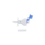 MINI SPIKE ALBASTRU CU FILTRU ANTIBACTERIAN SI DE PARTICULE (Dispozitiv aspiratie / transfer solutii)